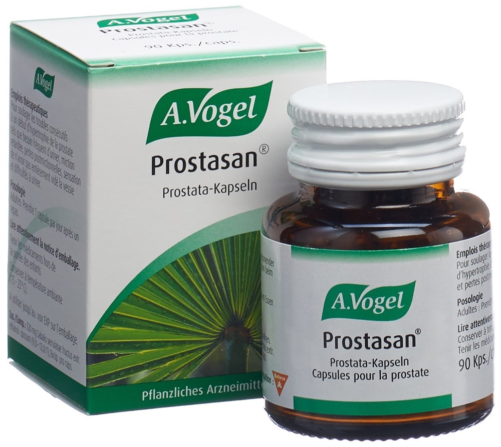 VOGEL Prostasan<br>90 Stück, Glas, Weichkapsel