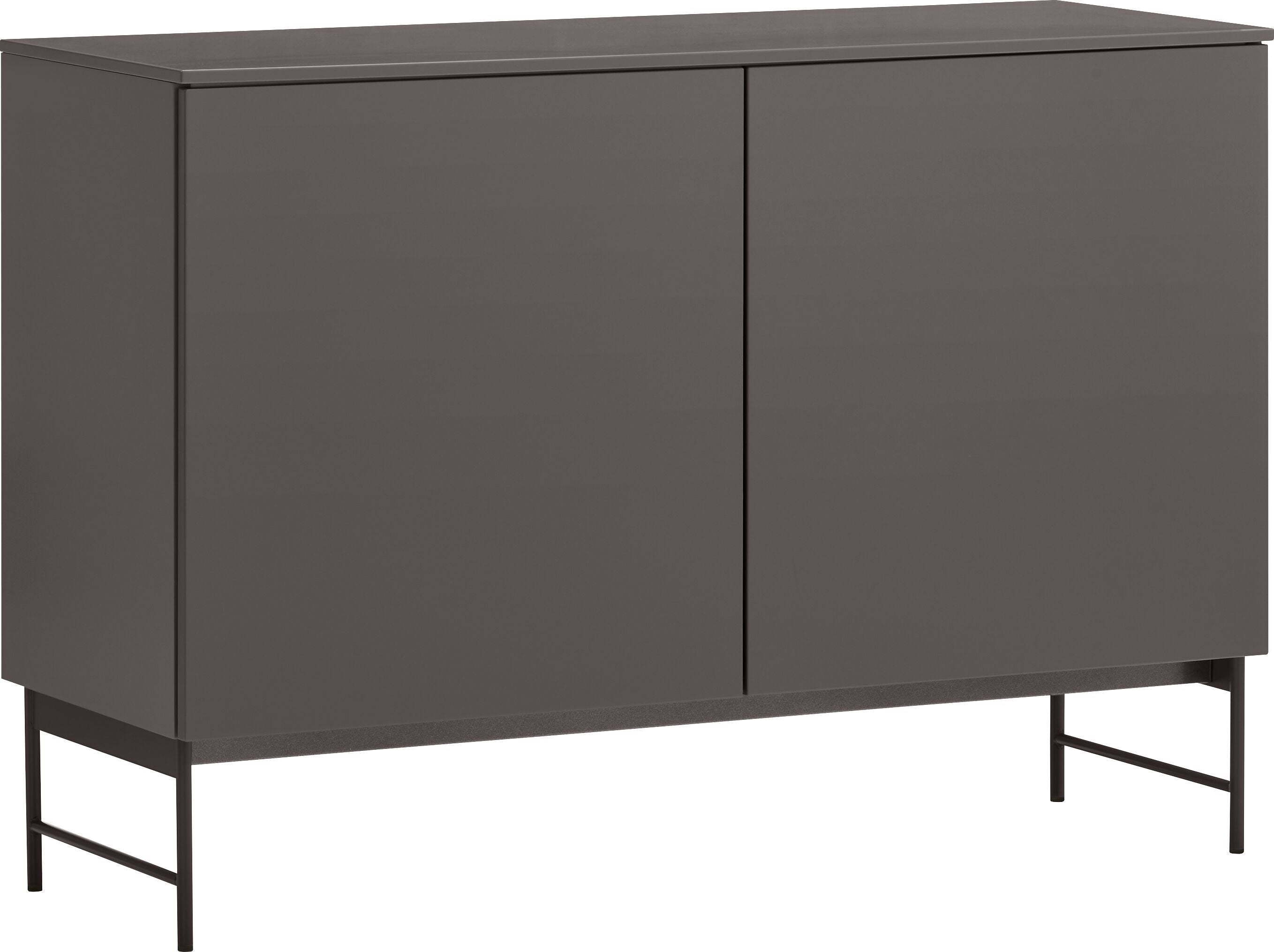 TILL Sideboard - Dunkelgrau / B: 112.0 cm x T: 41.0 cm x H: 78.3 cm