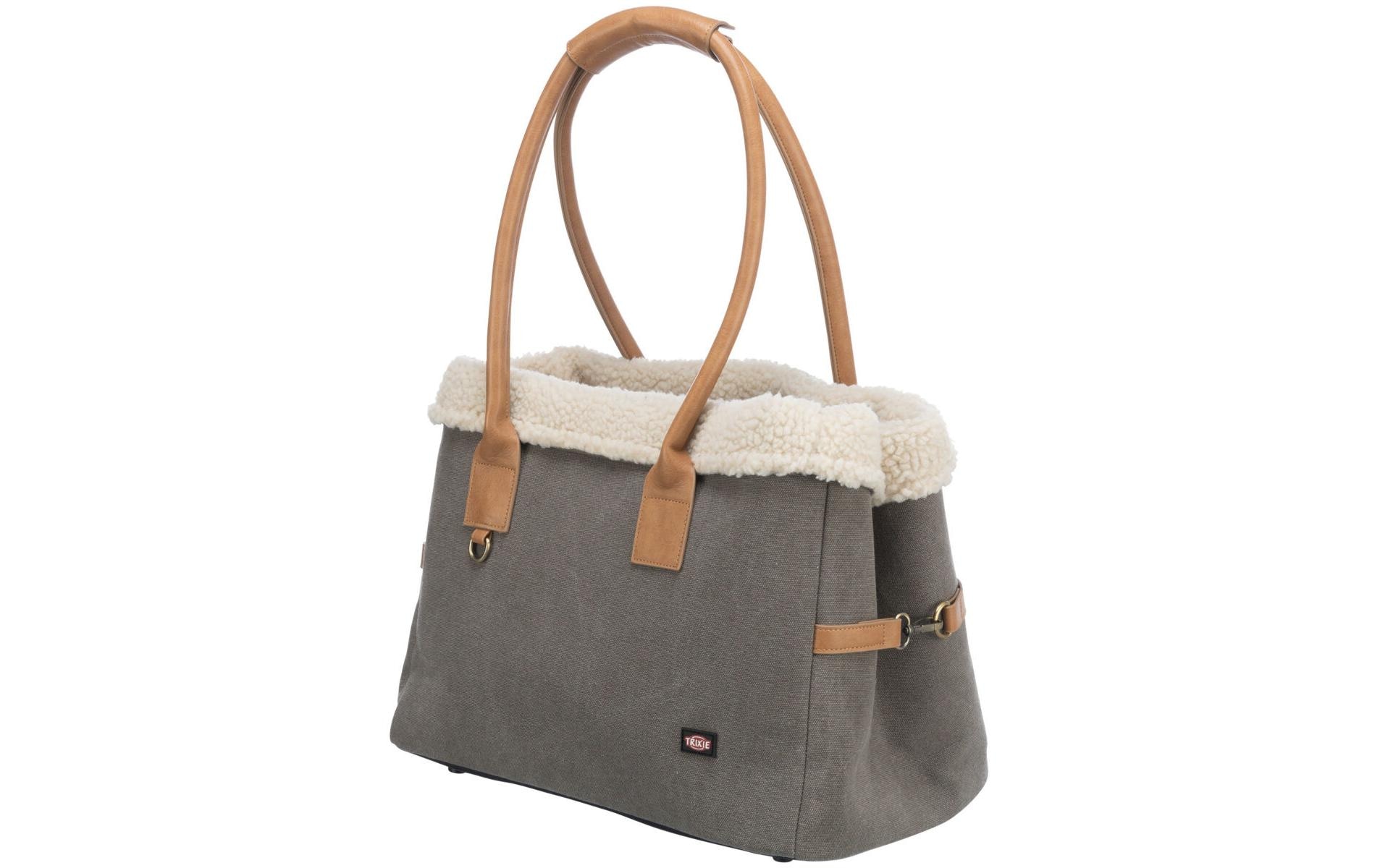 TRIXIE Tiertransporttasche »Rachel, 25 × 30 × 40 cm, Grau/Hellbraun« bis 7 kg