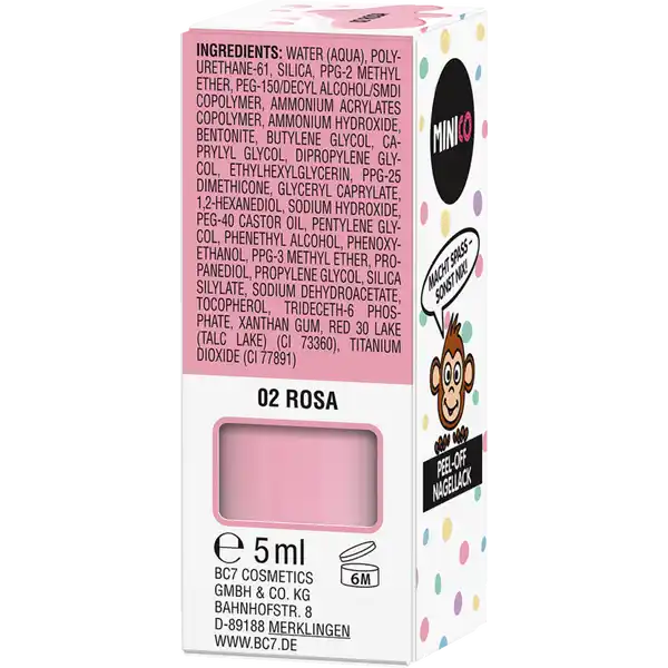 Peel-Off Nagellack 02 Rosa