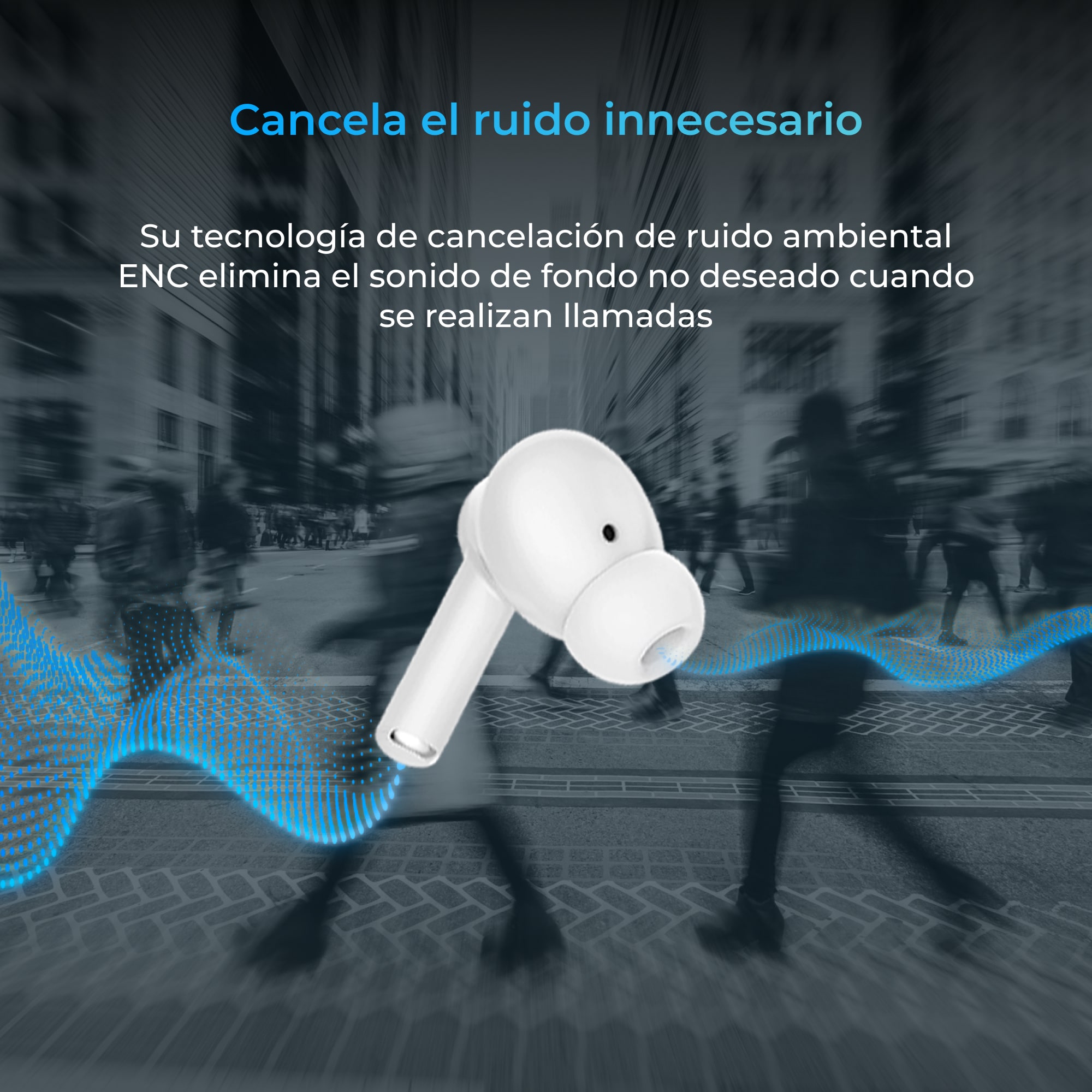 Fones de ouvido sem fio Ksix Orion