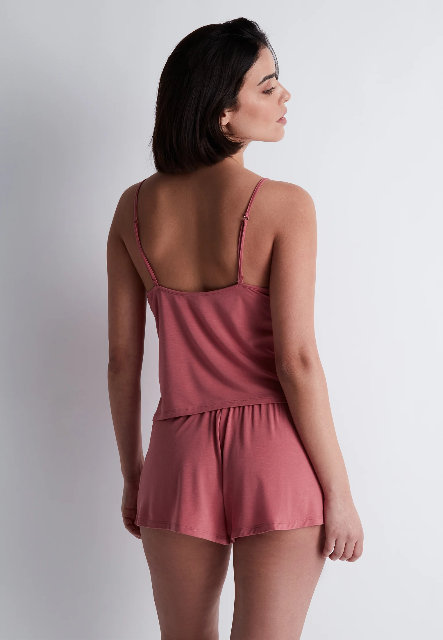 LAZY DAYS - Top à fines bretelles | Rose