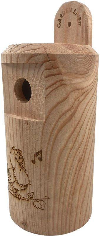 Vogelhuisje - Lariks - Hout - Pimpelmees
