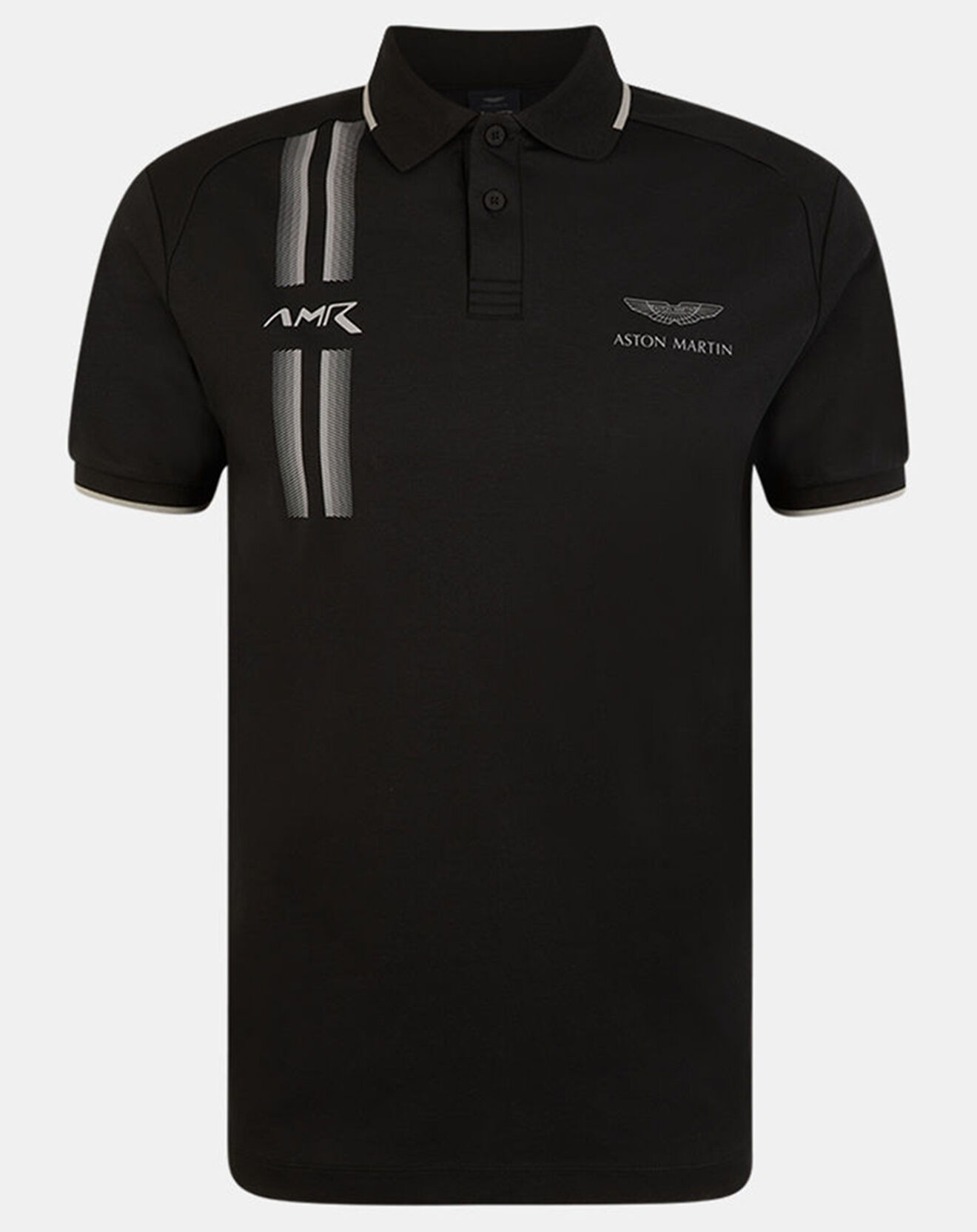 Hackett London Polo Regular Fit Aston Martin Racing noir