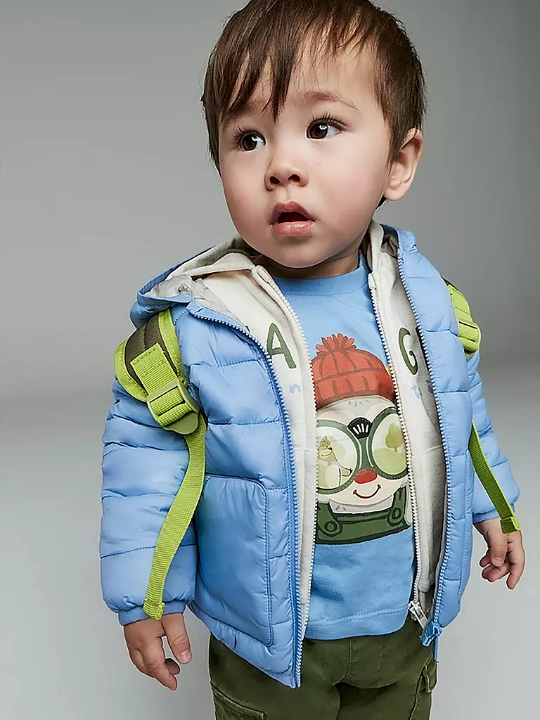 MAYORAL Baby Langarmshirt  hellblau