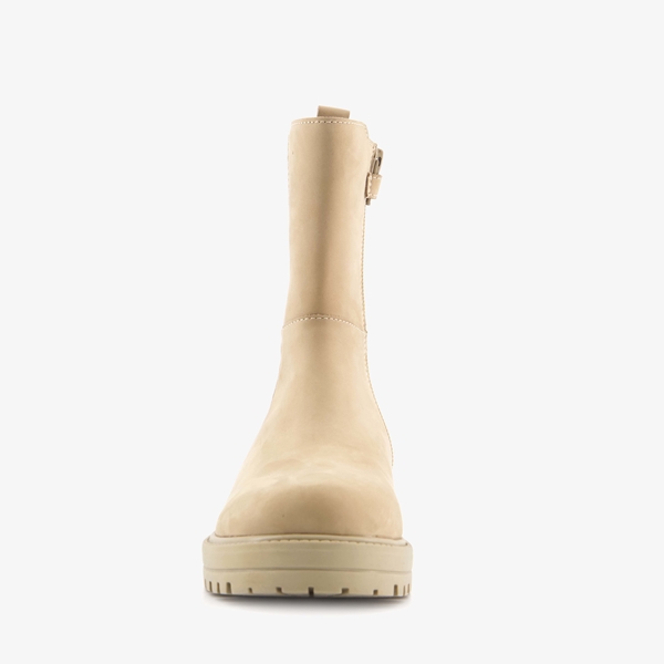 Groot leren meisjes chelsea boots