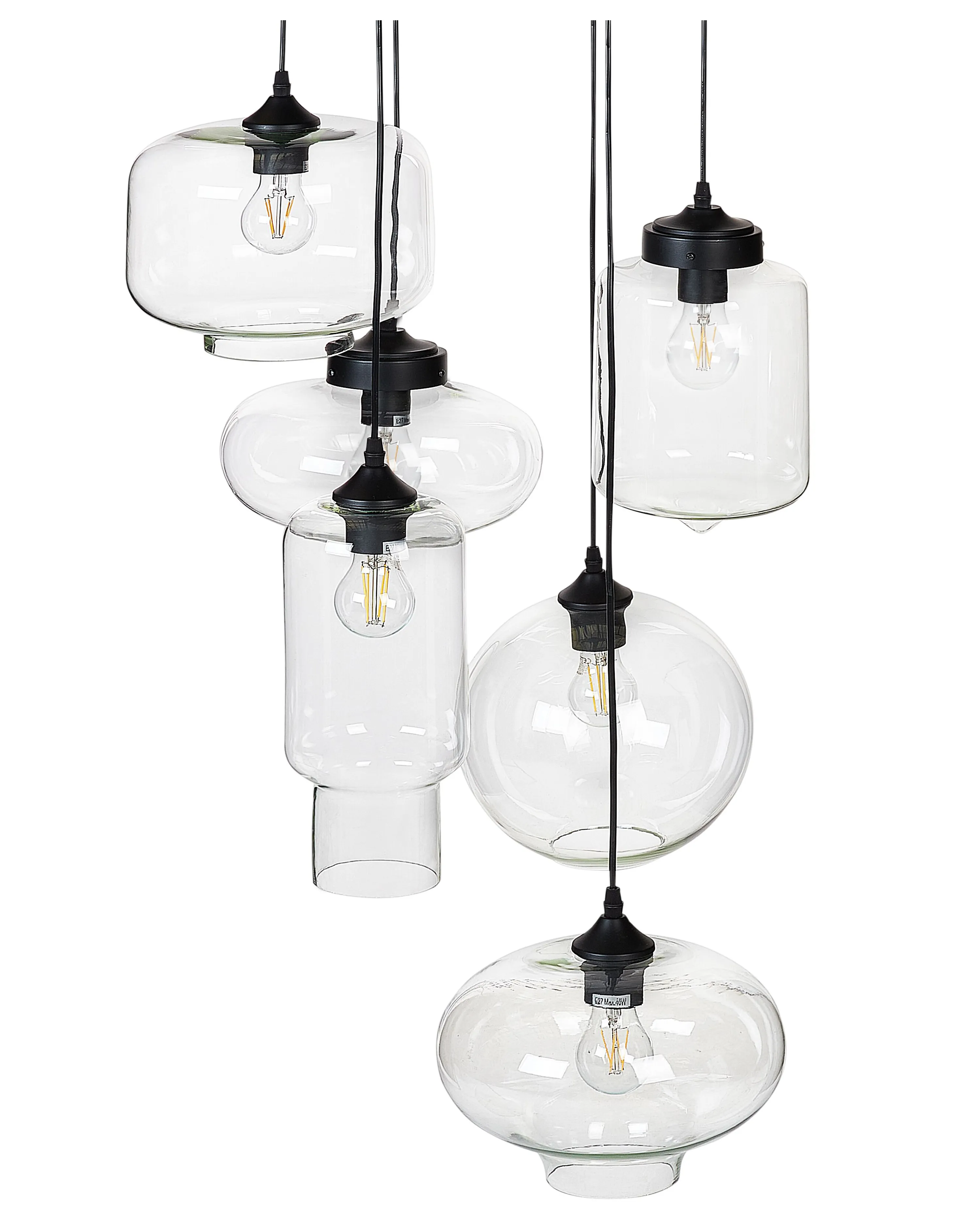 Hanglamp BEMBOKA Glas Transparant