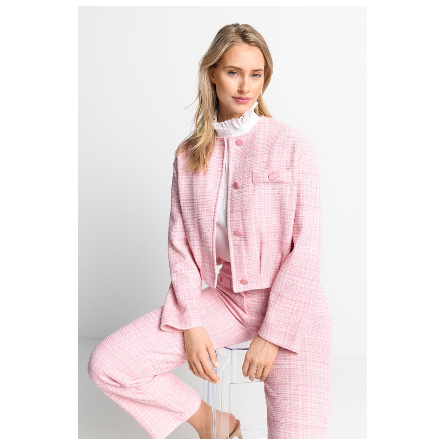 Rich & Royal Jacquard bomber jacket GRS