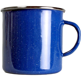 Origin Outdoors Emaille 360 ml Tasse Blau