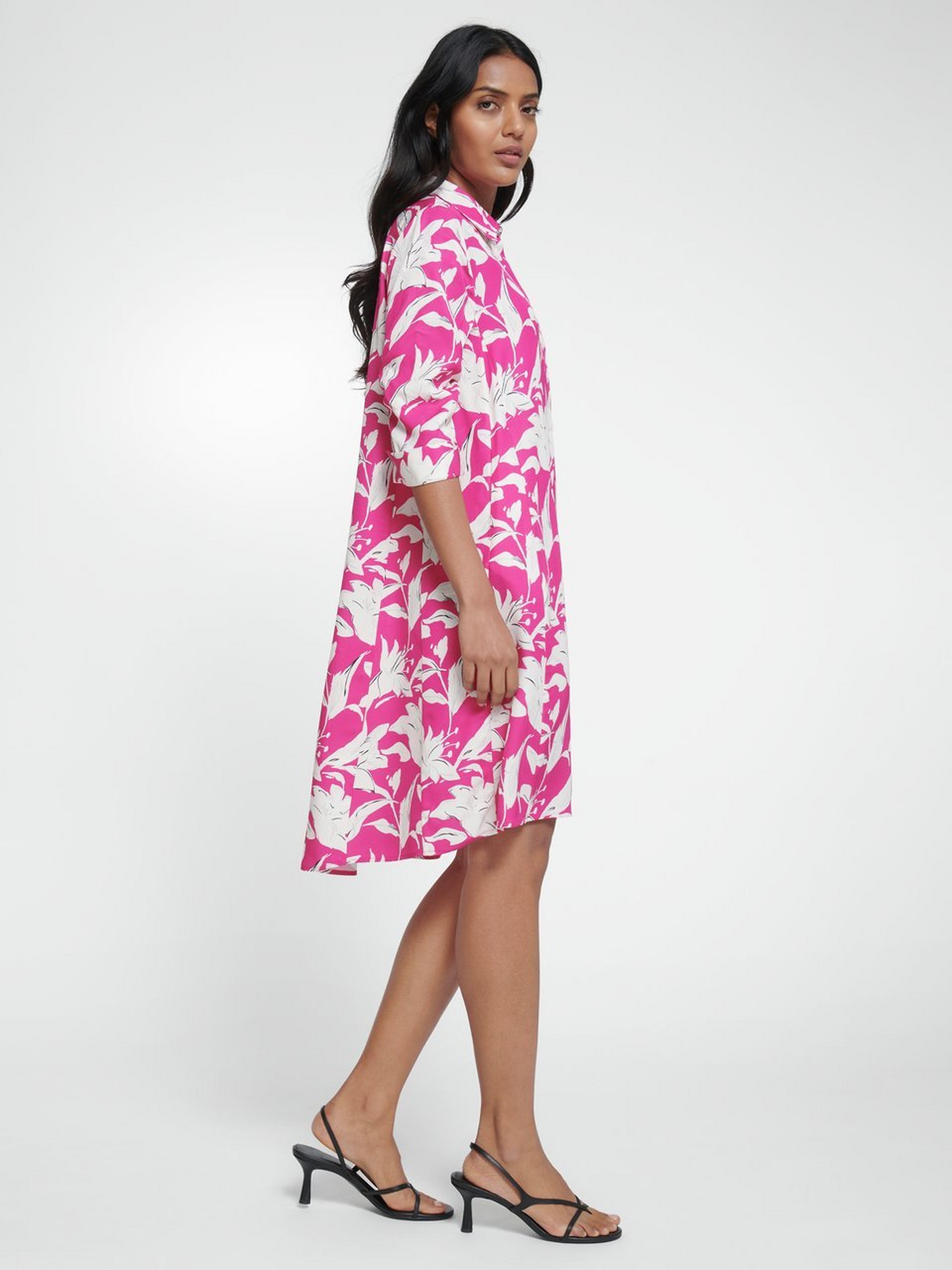 Kleid mit 3/4-Arm