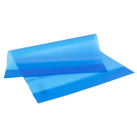 Idena Heftschoner A4, transparent blau