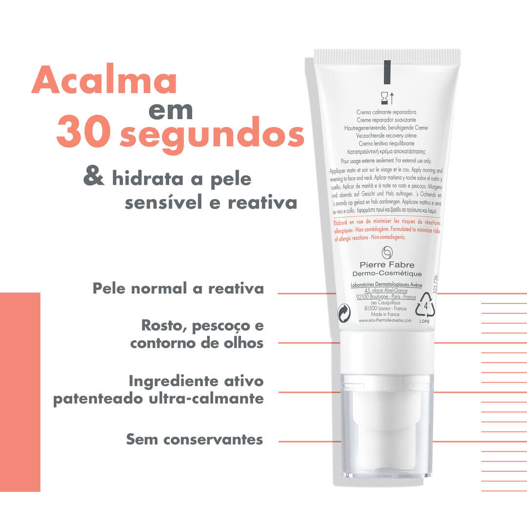Tolerance Control Creme Reparador Suavizante - 40ml