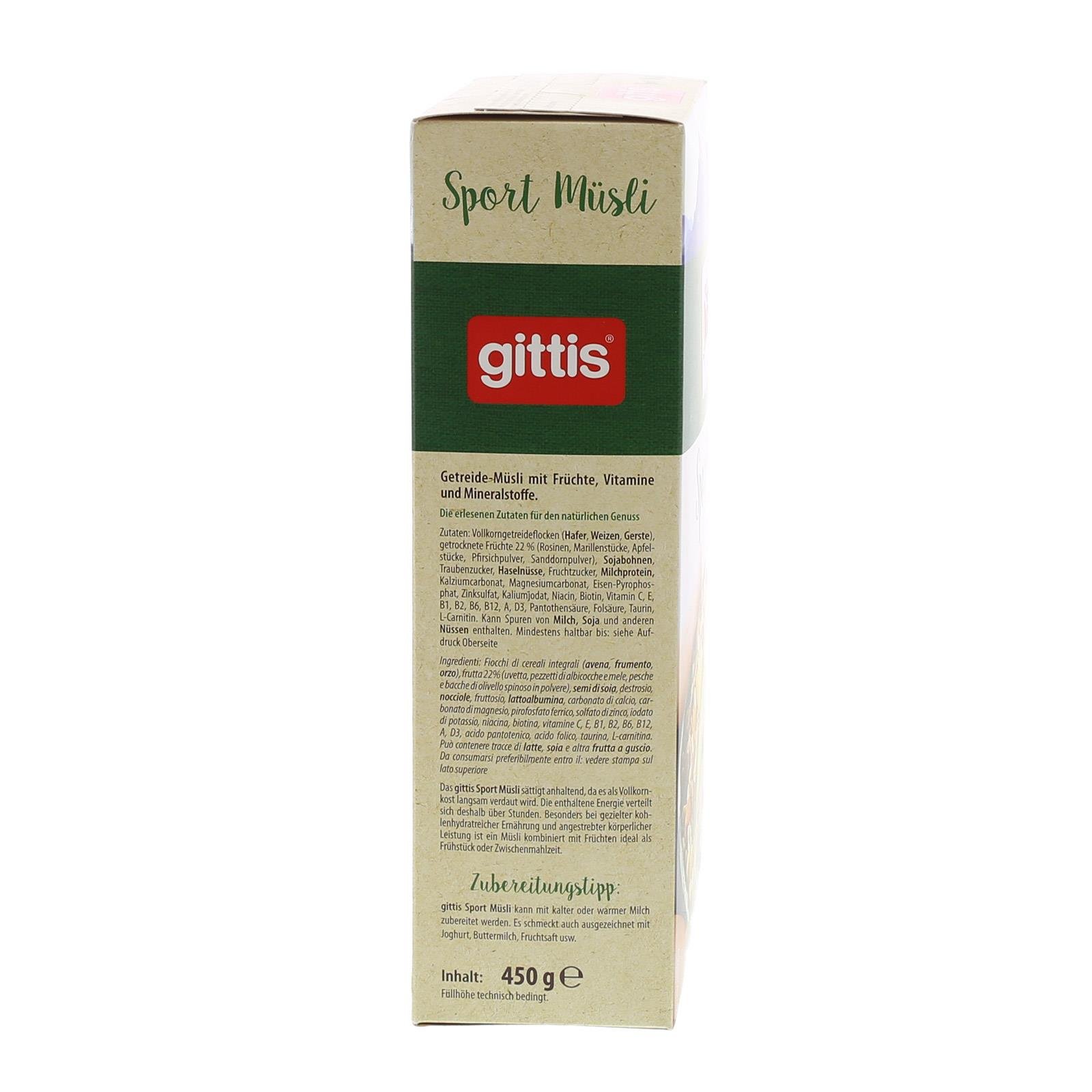 Gittis Activa Sport Müsli