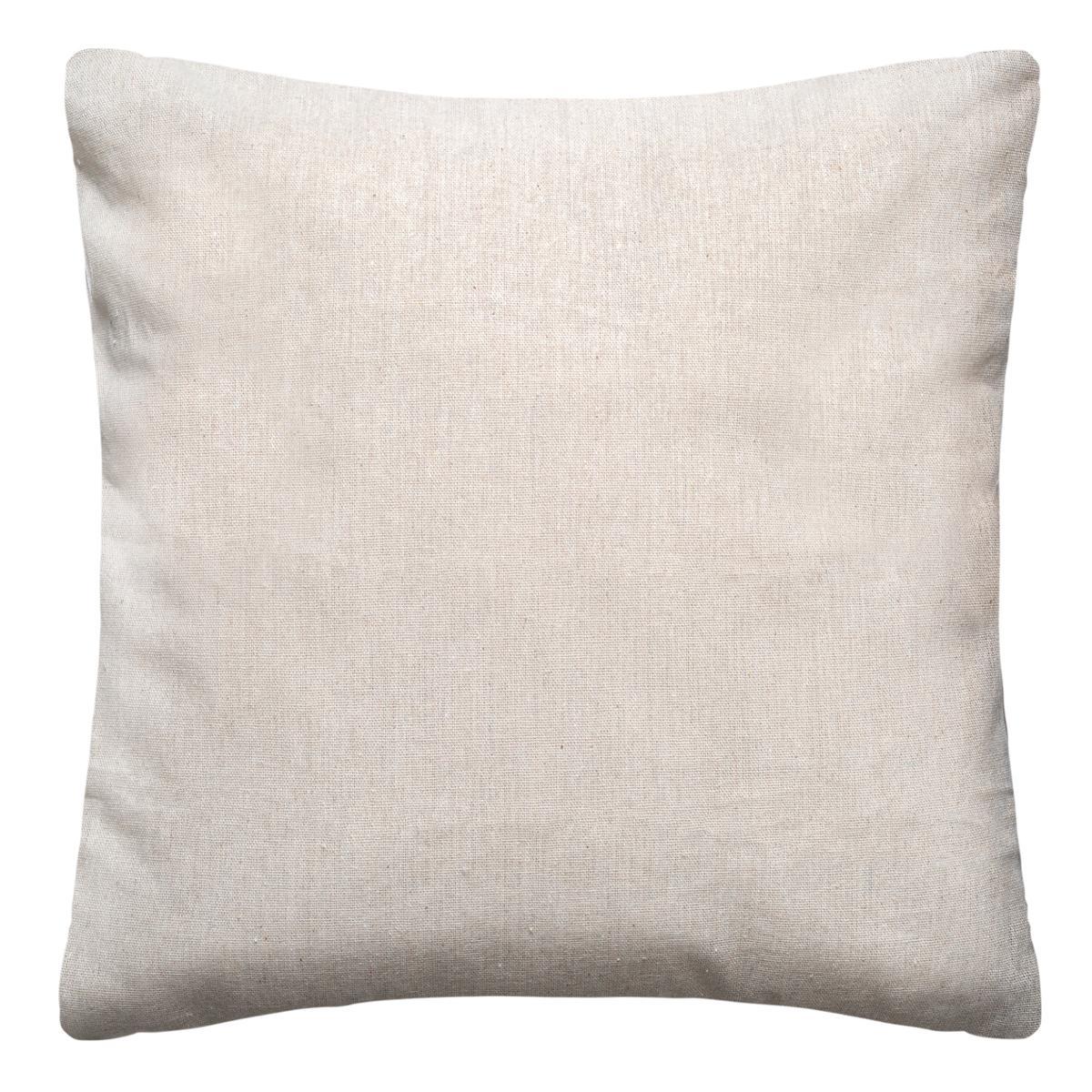 HOUSSE DE COUSSIN CHENILLE LEOPARD OCRE 40X40CM
