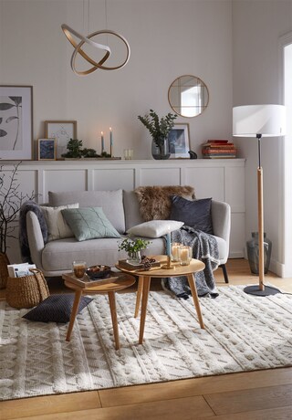 Schaffell UNIKAT OAKLAND I 60 x 85 cm camelbraun