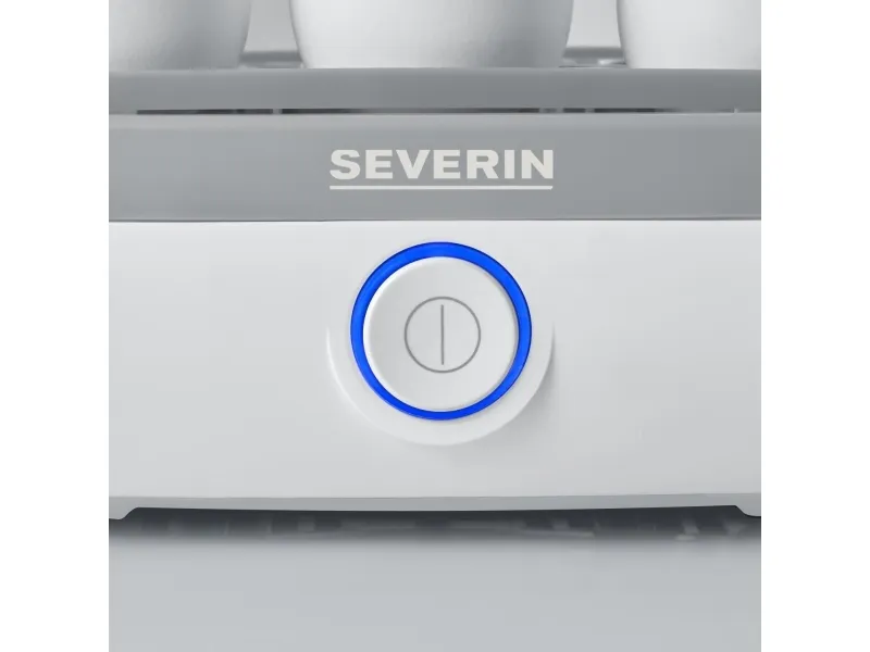 SEVERIN EK 3164 - Æggekoger - 420 W - hvid/grå