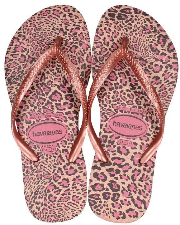 Havaianas Slim Animals roze