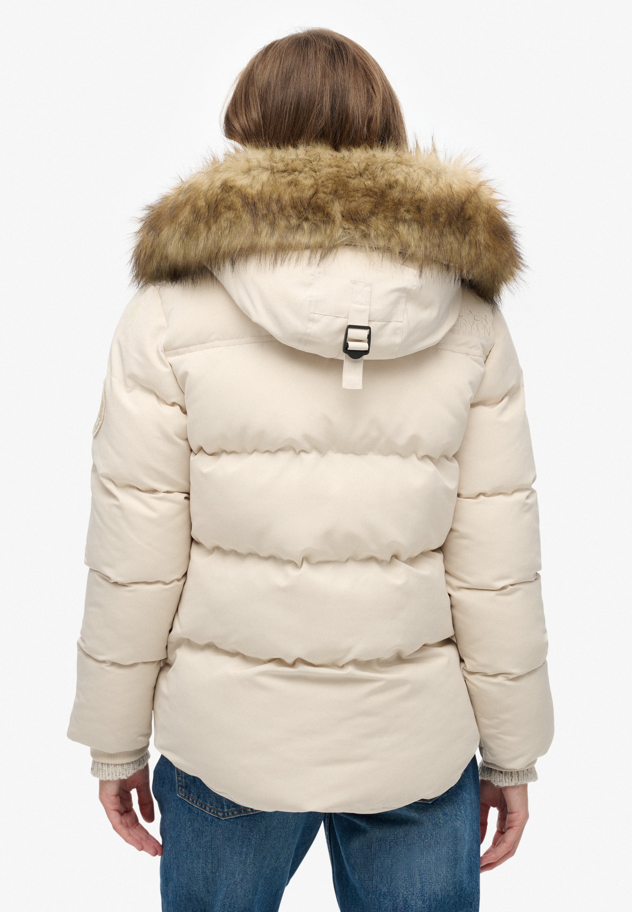 Superdry Steppjacke »EVEREST 5 BAFFLE PUFFER JKT« mit Kapuze