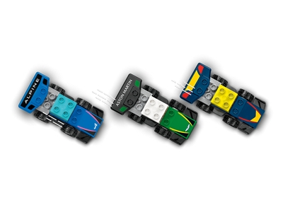 LEGO F1® team racewagens en coureurs (10445)