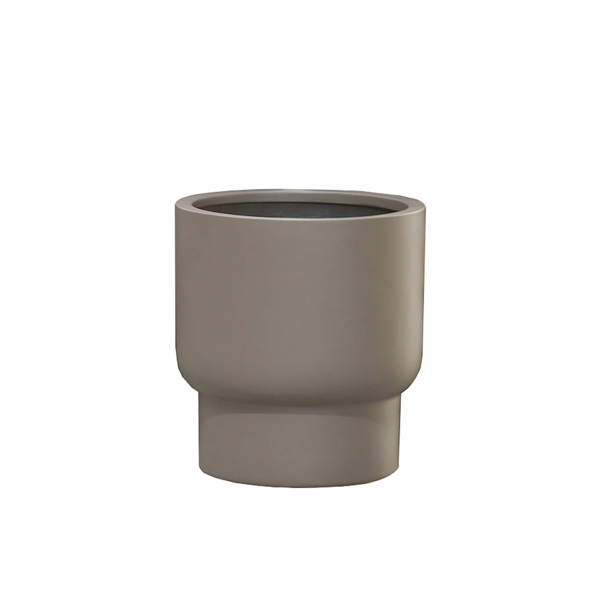 Plantenpot Roskilde M taupe Ø45 x H50cm
