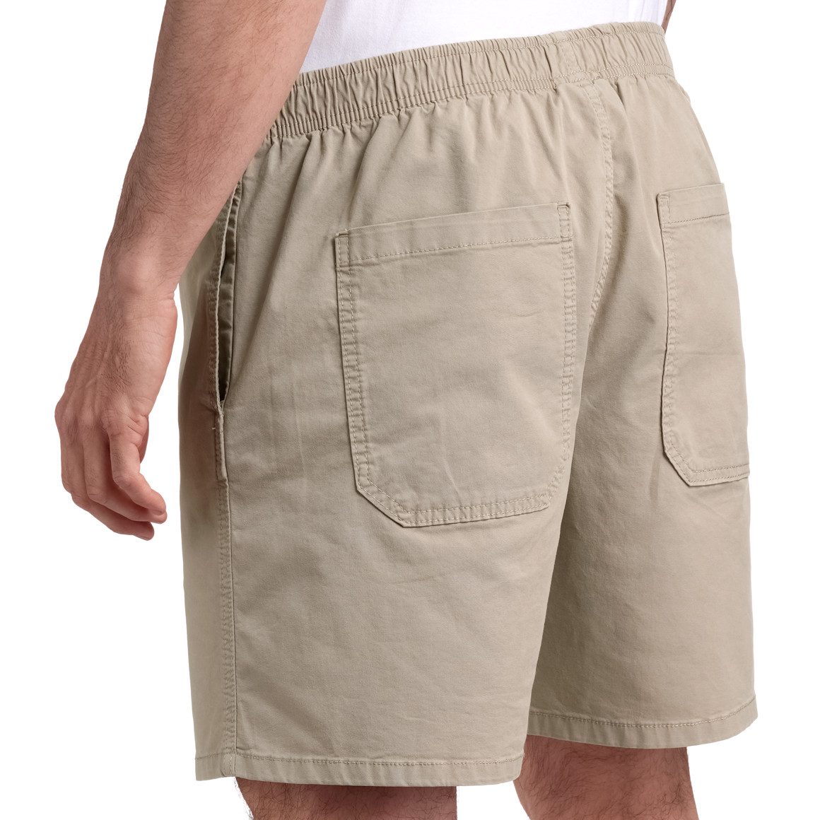 VanVaan Herren Shorts mit Elastikbund beige