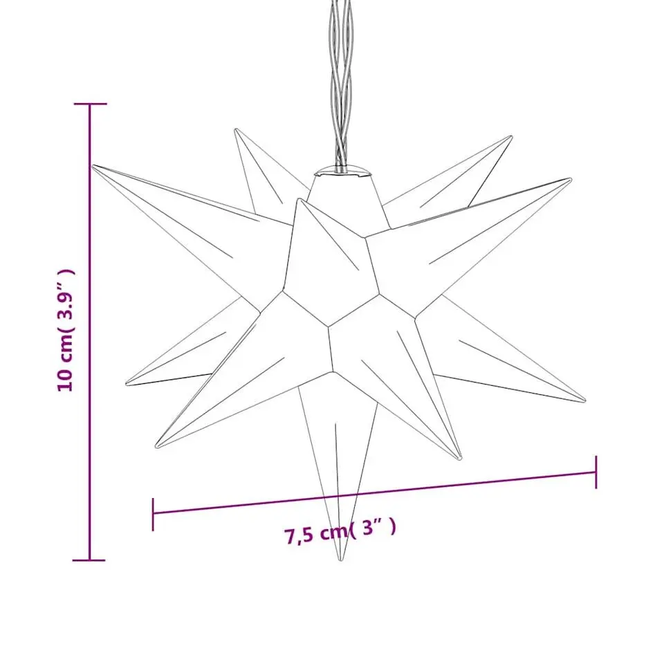 vidaXL - Kerstverlichting - Wit