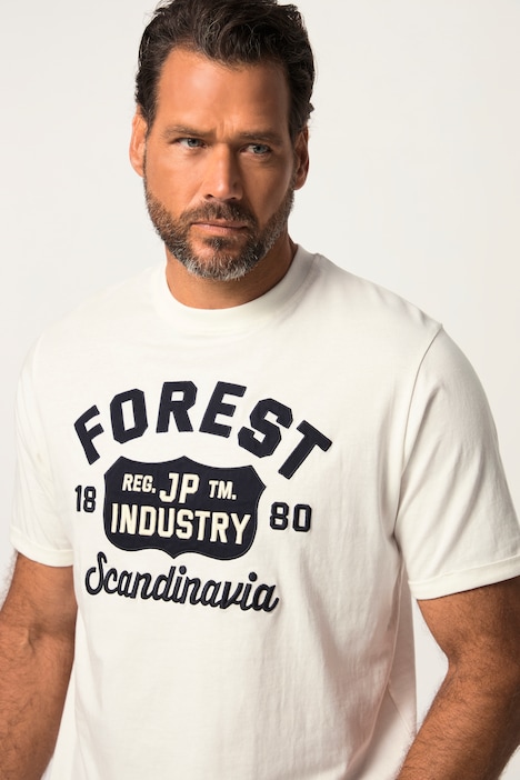T-Shirt, Halbarm, Rundhals, Forest, bis 8 XL