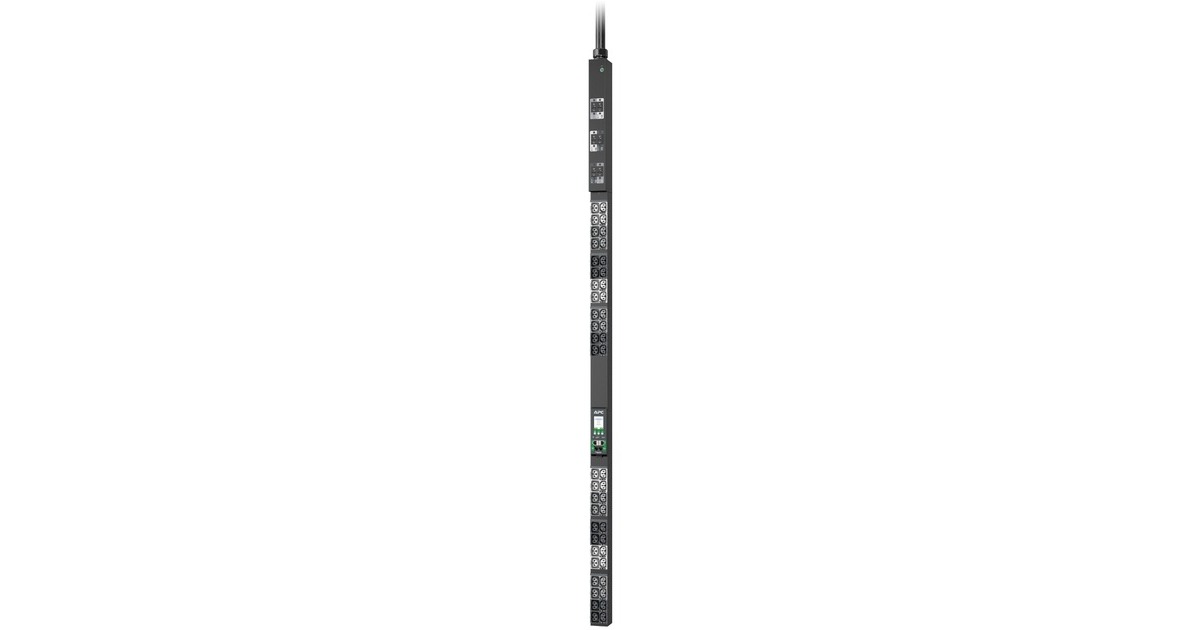 APCAPDU10350ME - Metered, 0U, 32A, 400V  (Zwart, (24x) C13/15 + (24x) C13/15/19/21, IEC60309 32A 3Fase stekker)