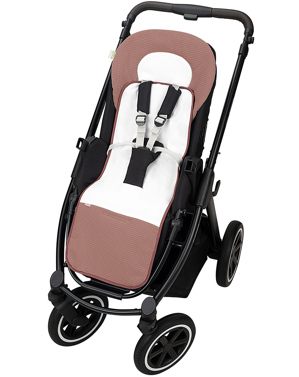Kinderwagen-Auflage BABYCOOL in rosewood