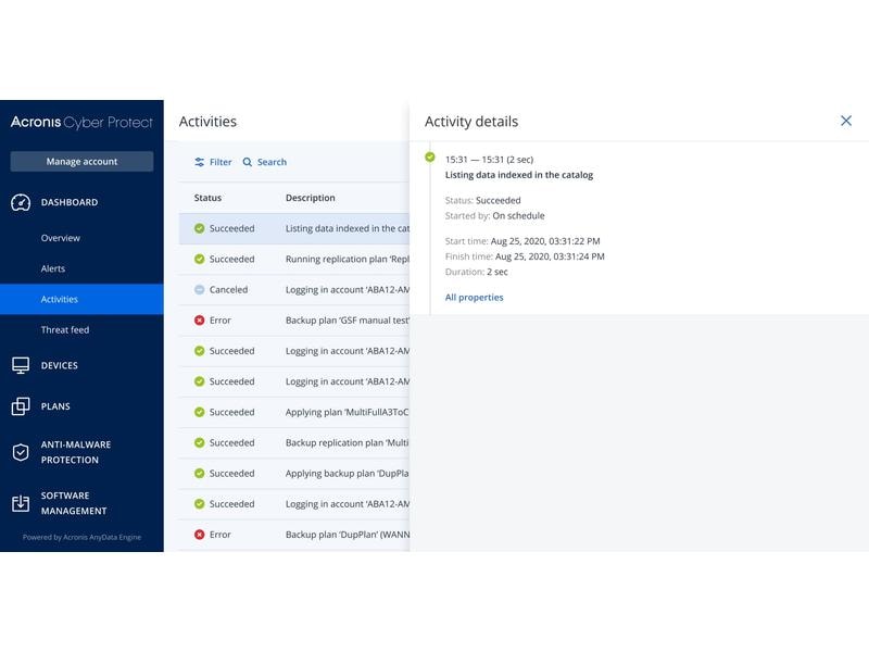 Acronis Cyber Protect Advanced Virtual Host Subscription, 1 Cyber Protection-Lösung