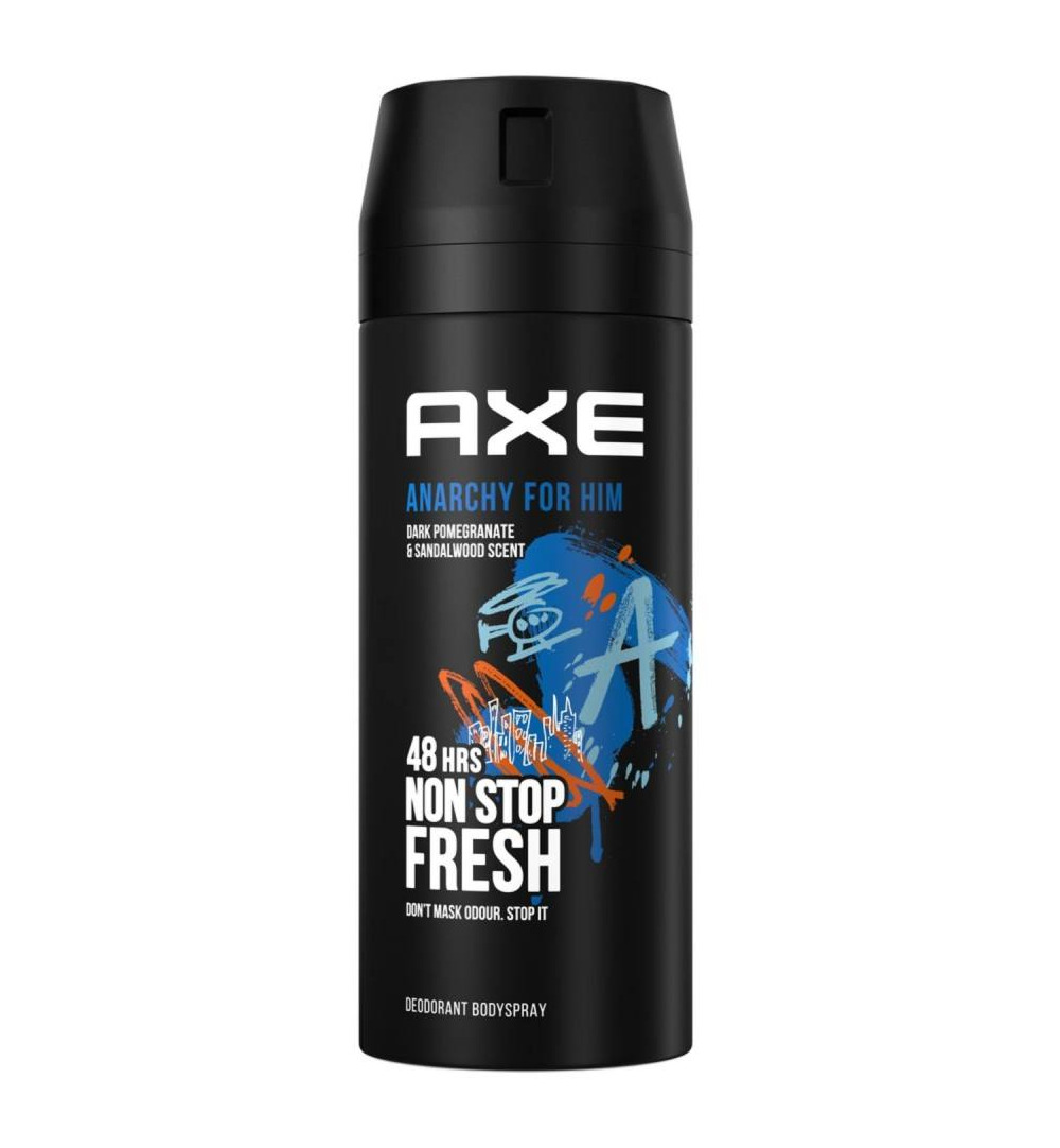 Axe Deodorant bodyspray anarchy (150 ml)