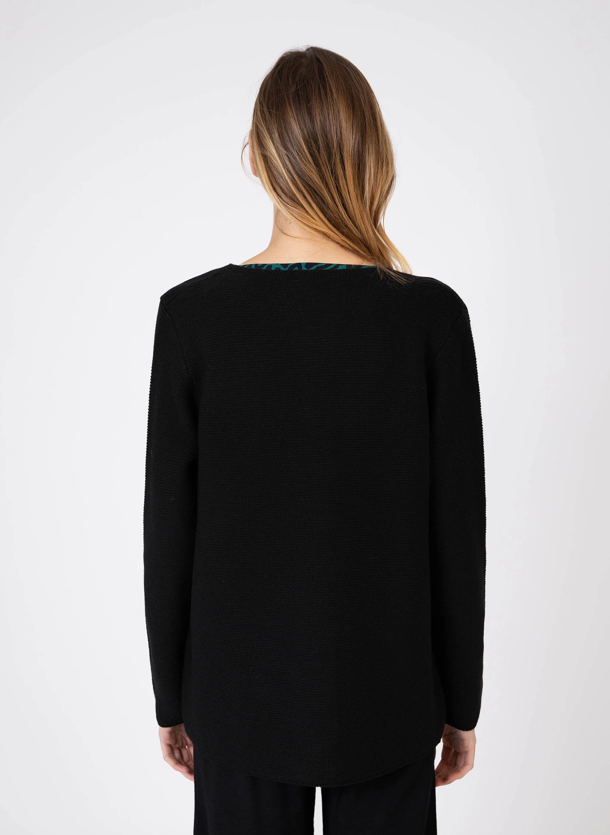 LASHOPSIAL - Gilet col rond| Blanc