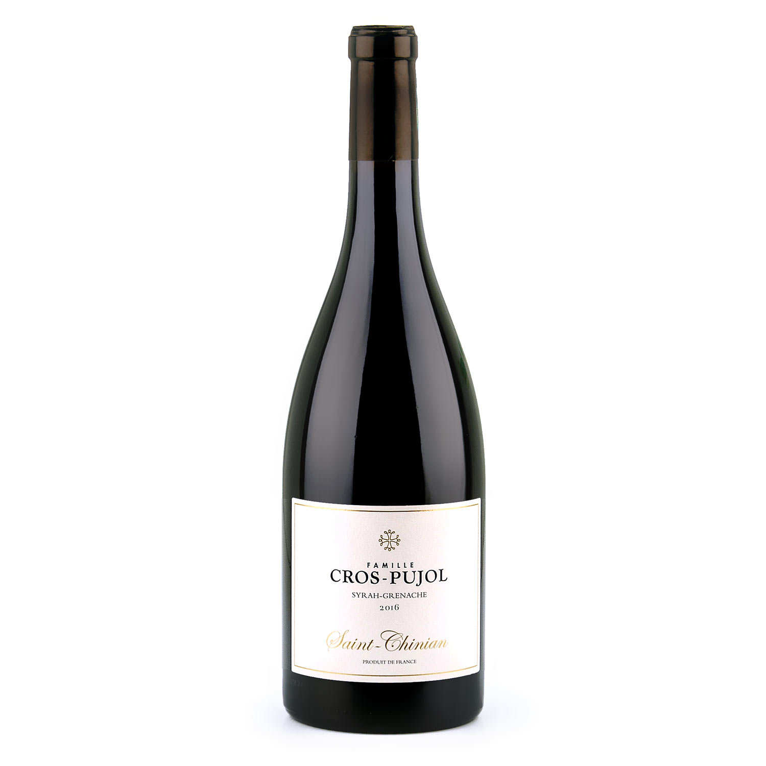 Saint Chinian vin rouge AOP - Famille Cros Pujol