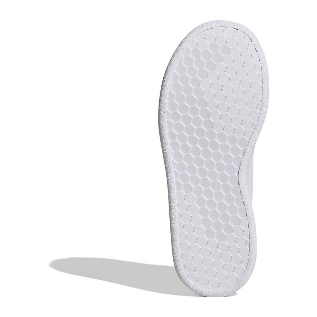 adidas Advantagesneakers wit/groen