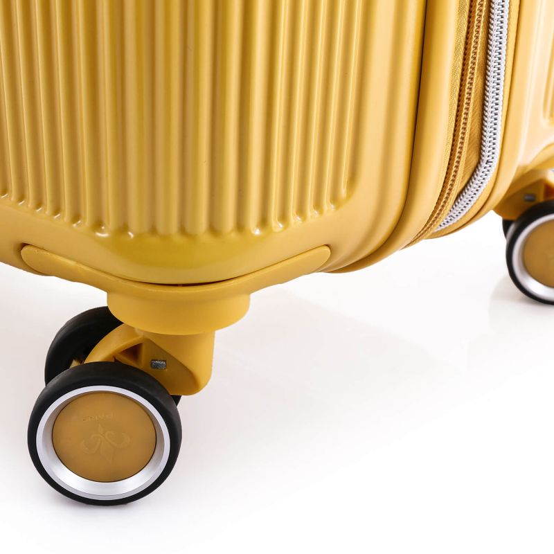 Valise rigide 9925 Extensible 76 cm Moutarde