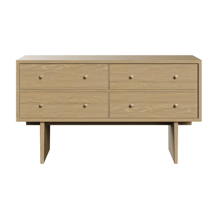 Gubi Private dressoir Light Stained Oak Veneer