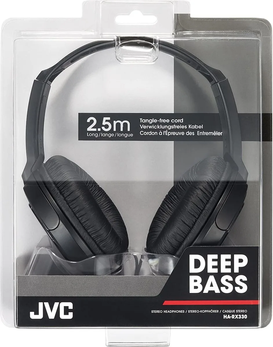 JVC HA-RX330-E Noir Casques hi-fi