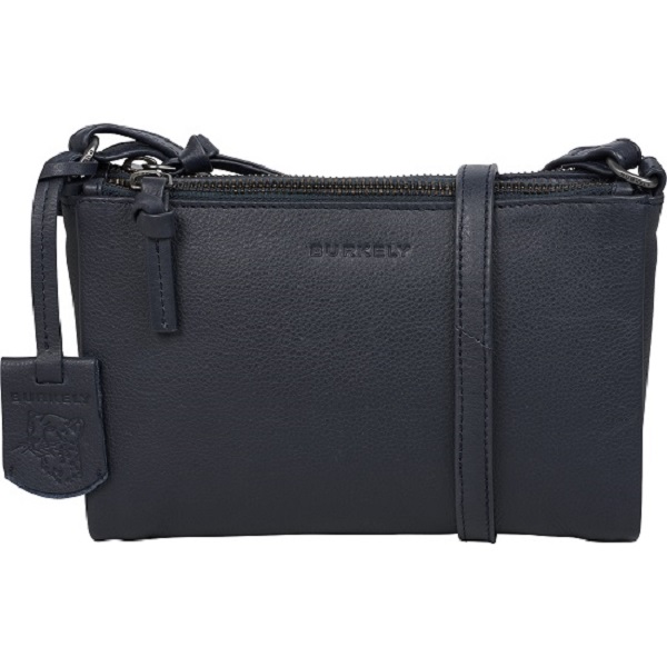 JUST JOLIE DOUBLE ZIP Crossbody Bag .10 black*