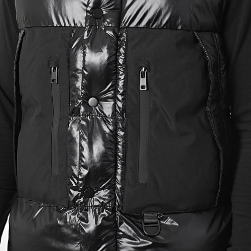 Doudoune Capuche Noir
