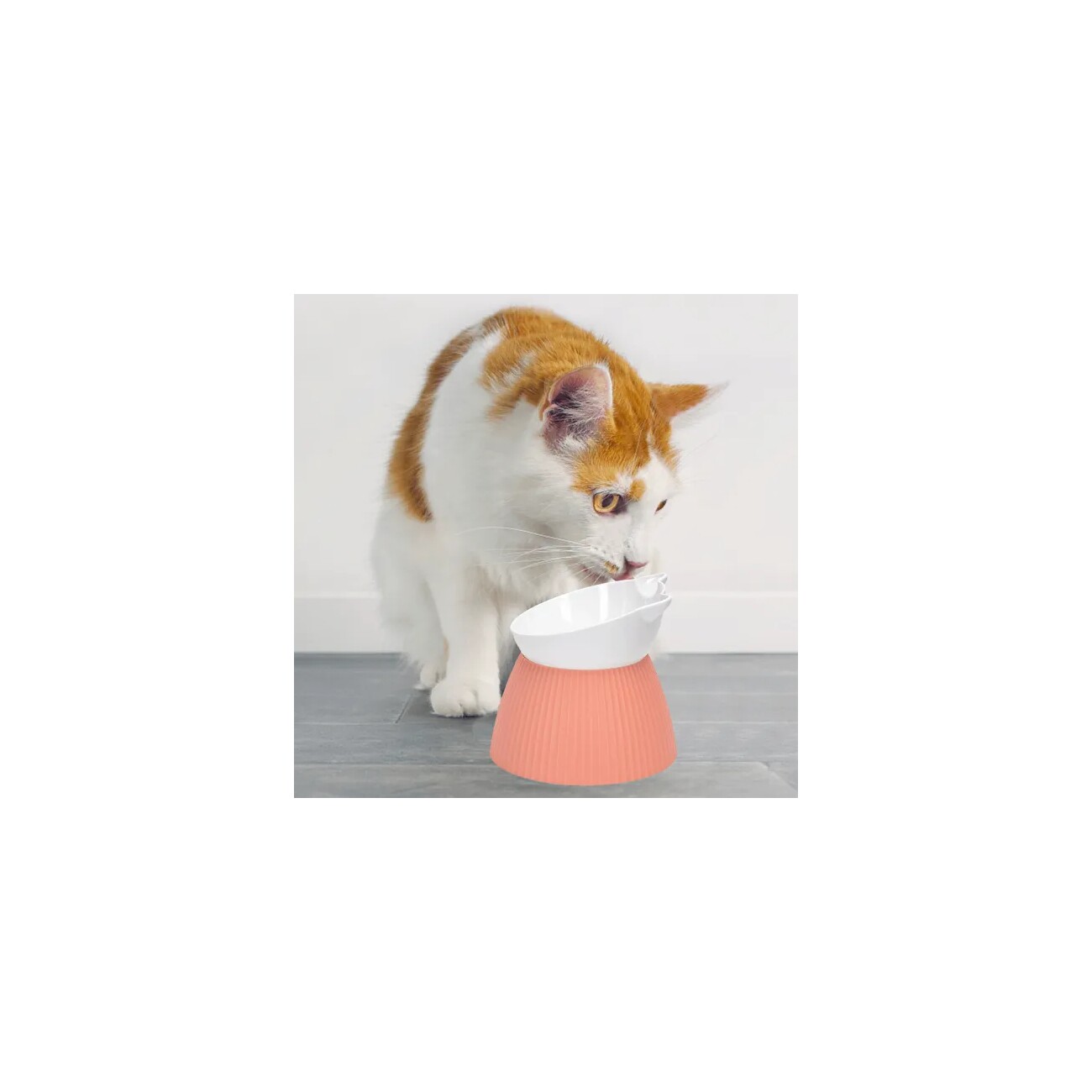 nobleza – Erhöhter Katzennapf rosa