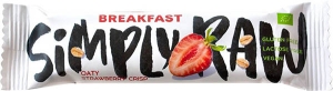 Simply Raw Breakfast Oaty Strawberry Crsip, 1 Stück
