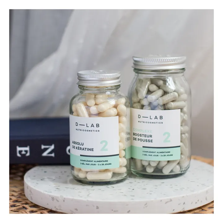 D-LAB NUTRICOSMETICS Duo Nutrition-Capillaire - 3 mois