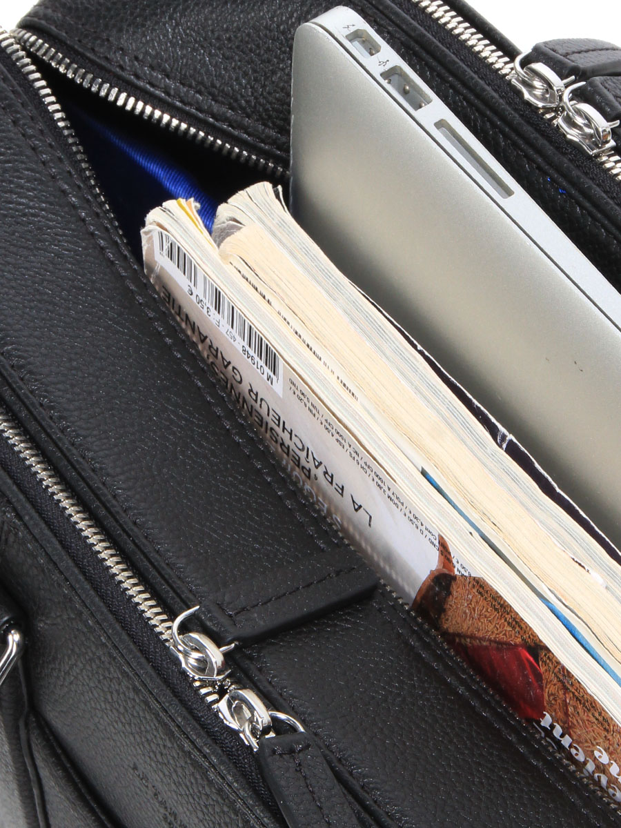 Sac ordinateur Le Tanneur Charles 15 pouces - 3 compartiments