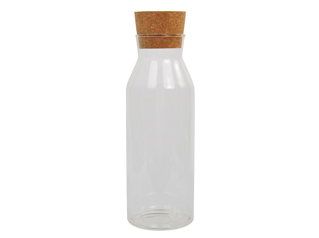 GARRAFA TAMPA CORTIÇA ACTUEL VIDRO MODERN 1.1L