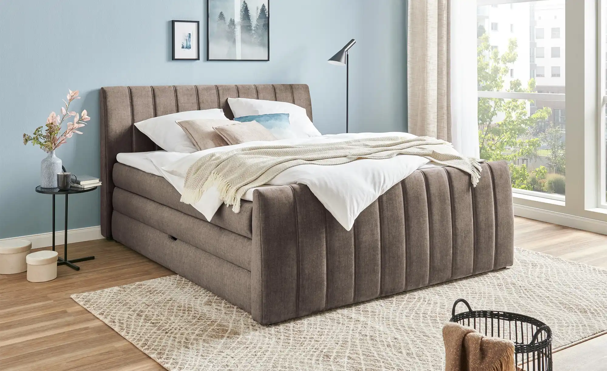 switch Boxspringbett mit Bettkasten Carina