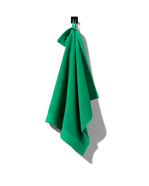 essuie-mains 50x50 coton vert