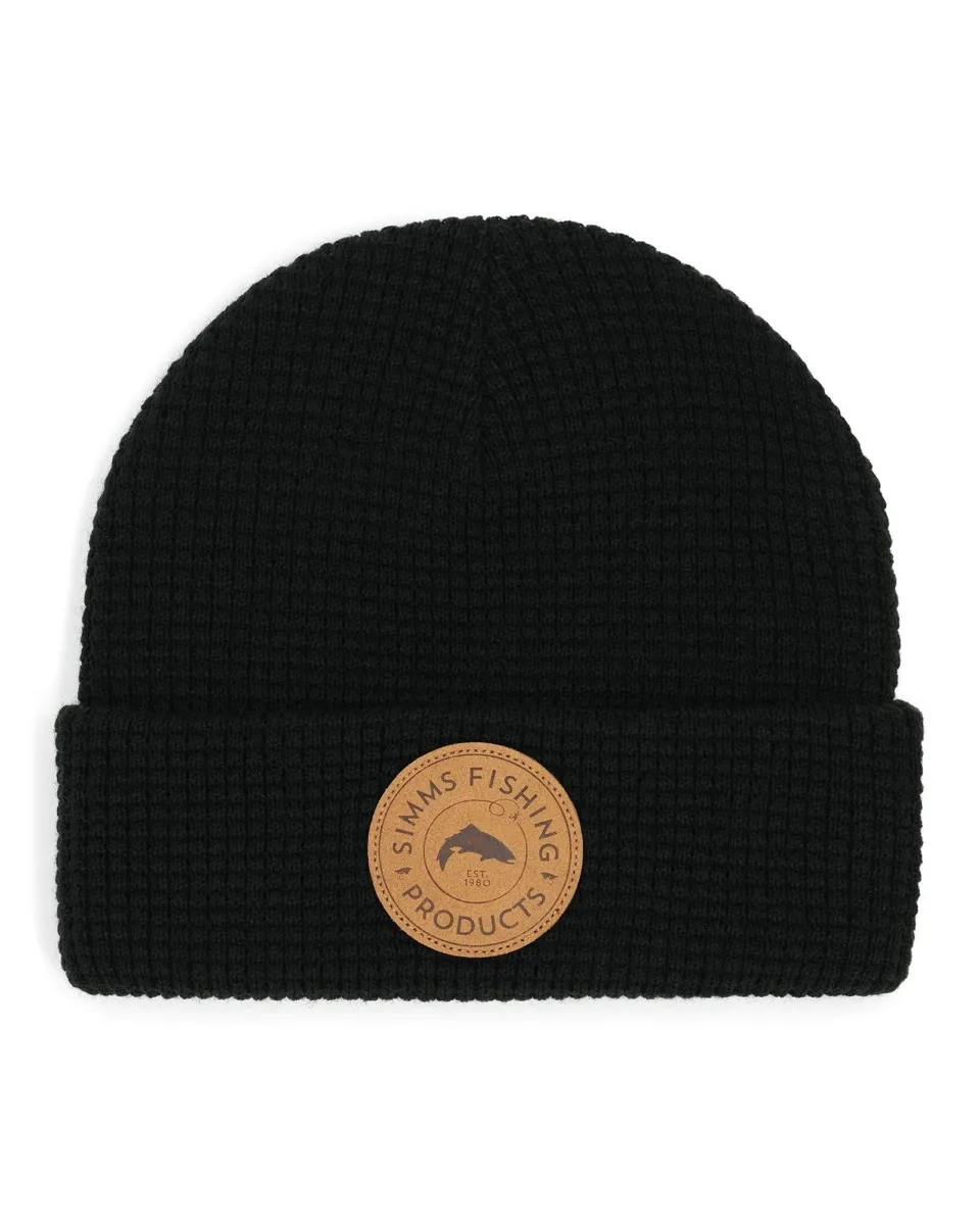 Simms Simms Everyday Waffle Knit Beanie Black