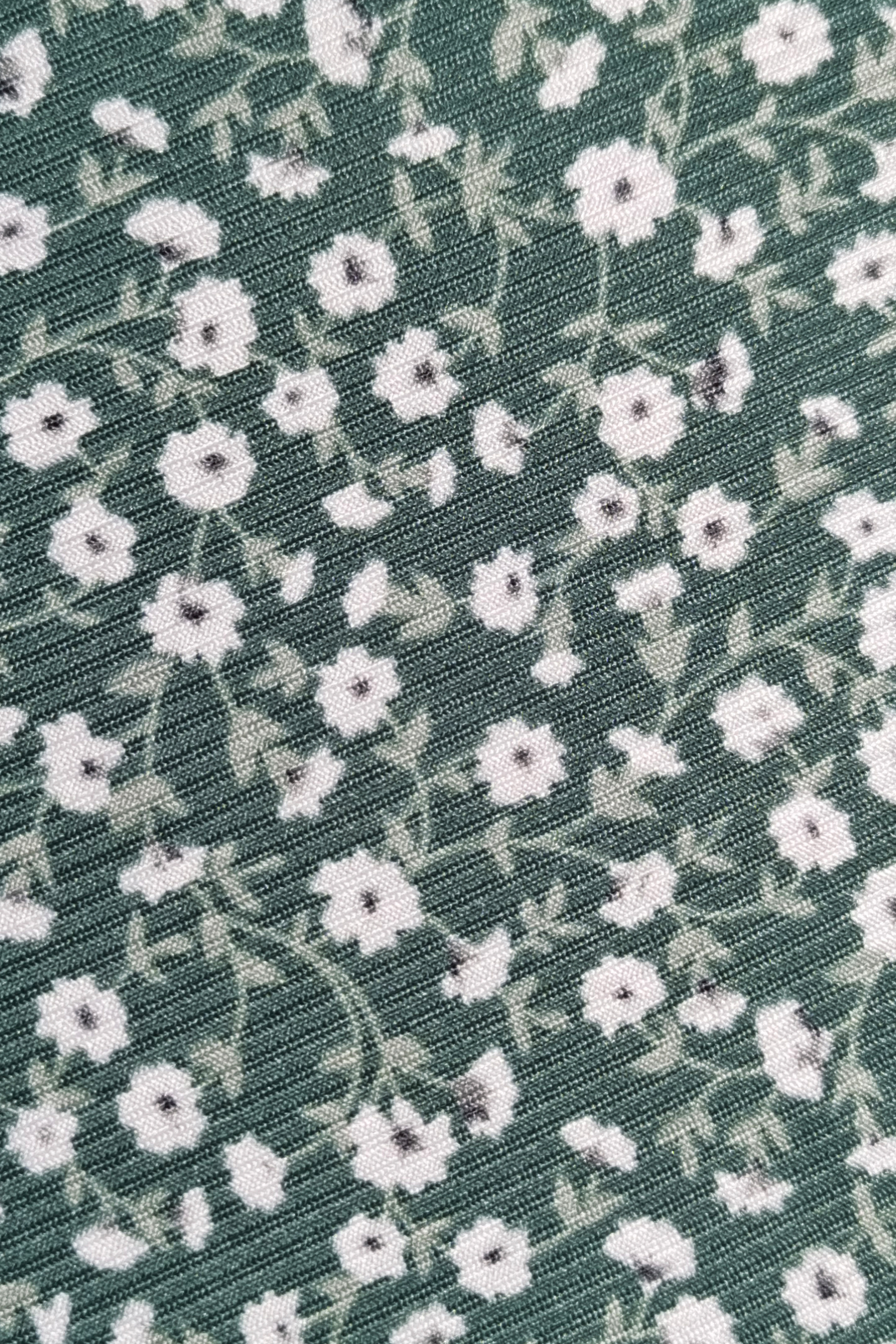Tankini côtelé taille haute avec cordon ruché fleuri