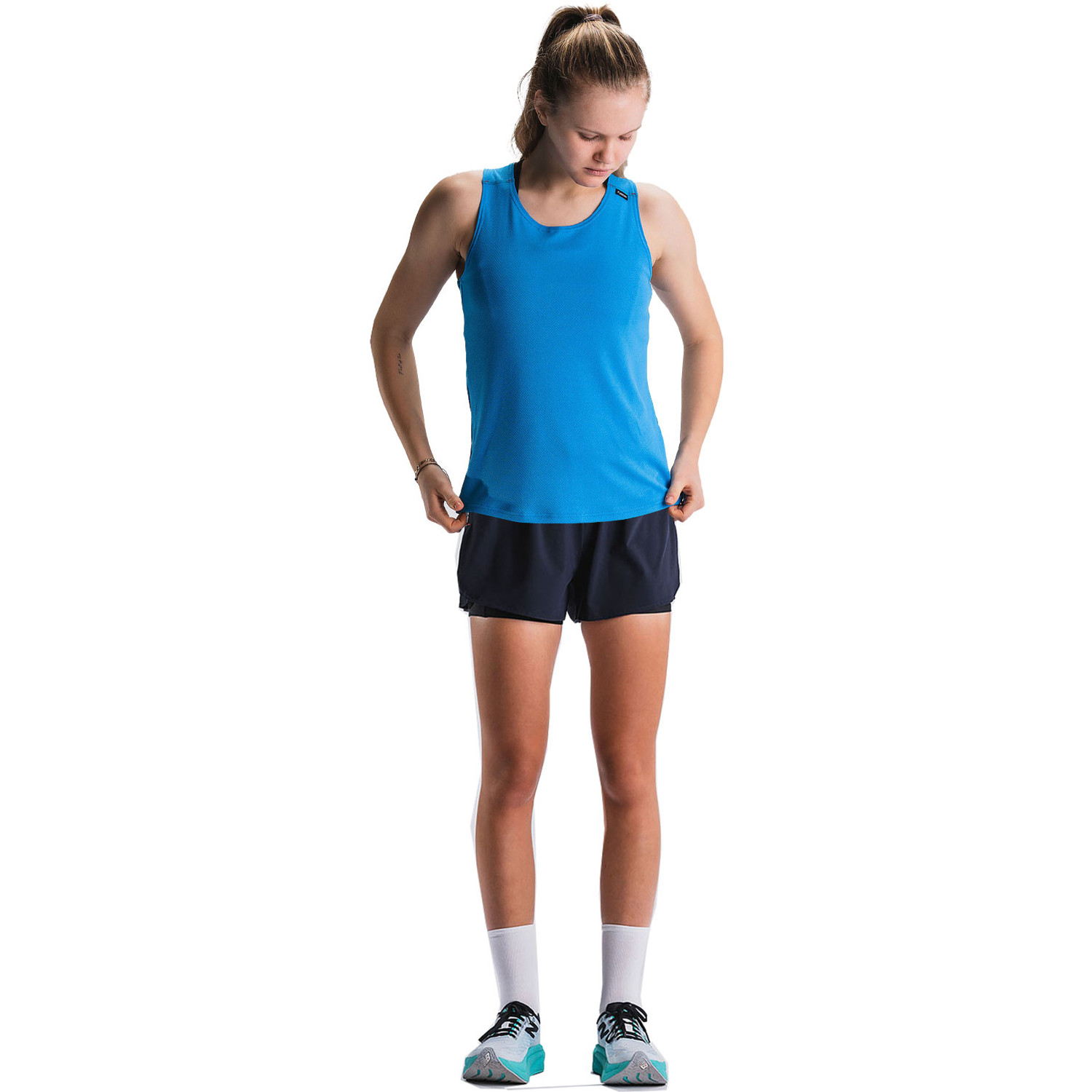 Fusion Run Singlet 2in1 Short Set Dames