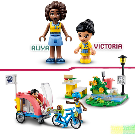 LEGO Friends 41738 Hunderedningscykel